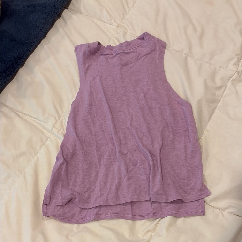 SO Purple Sleeveless Muscle Tee
